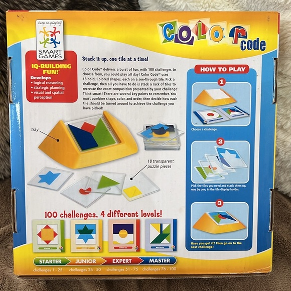 Smart Games Color Code game - Picture 2 of 3